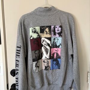 Taylor Swift Gray Tour Sweatshirt